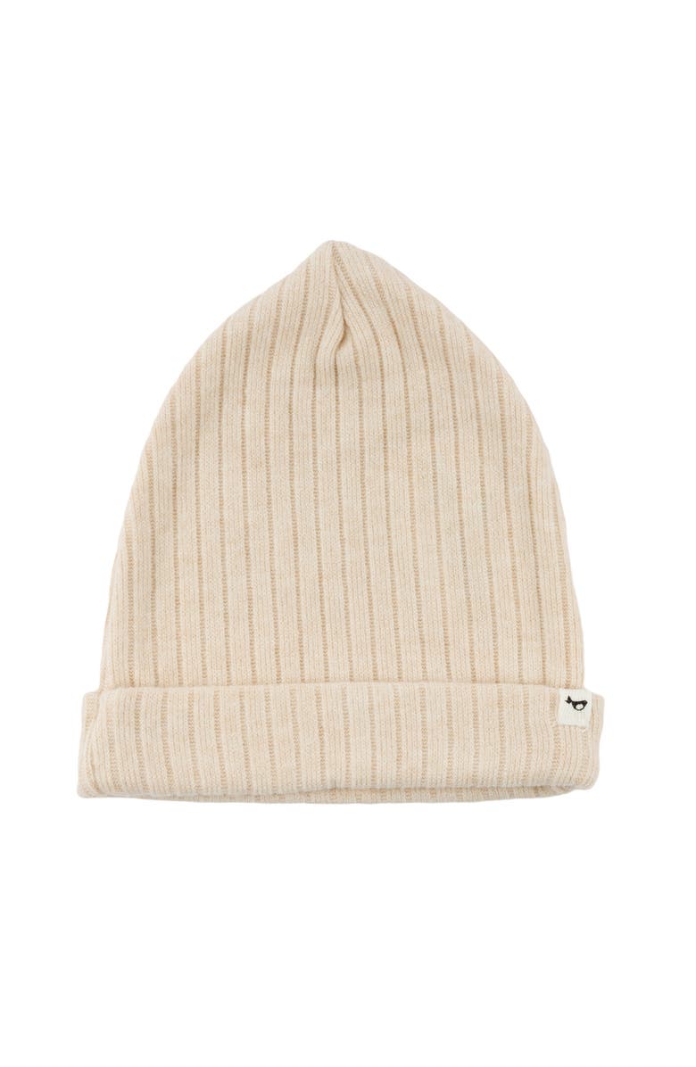 oh baby! Watchcap Fuzzy Knit- Infant, Main, color, Natural