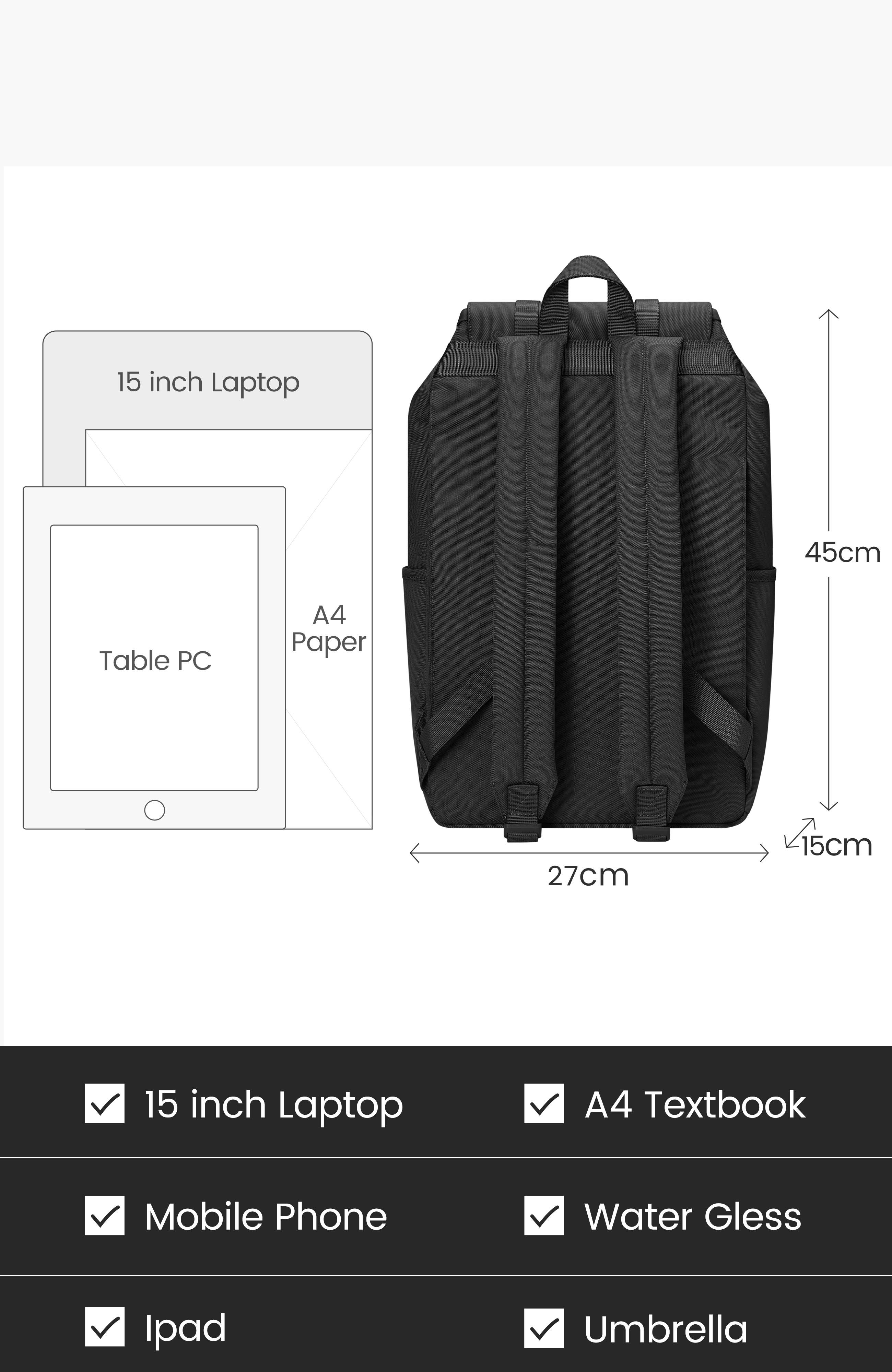 MaH Cinch Backpack, Alternate, color, Black