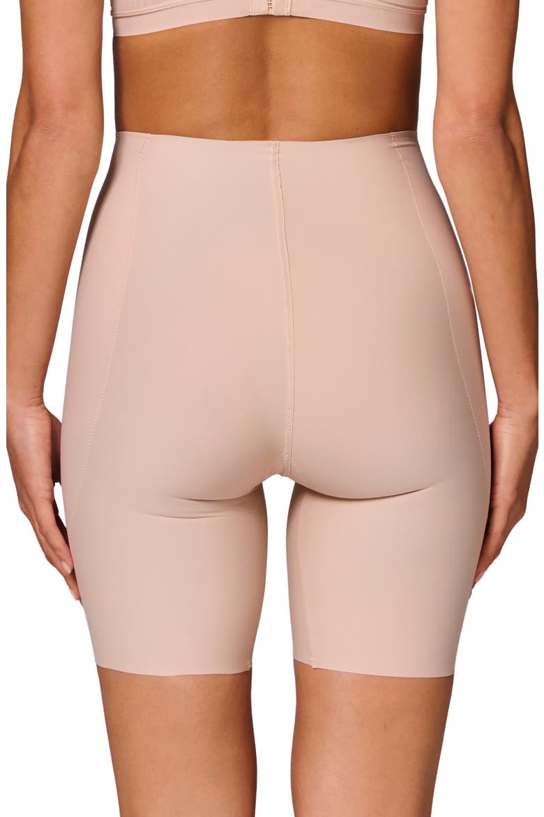 Story Uplifting Shaper Shorts, Alternate, color, PEAU ROSE