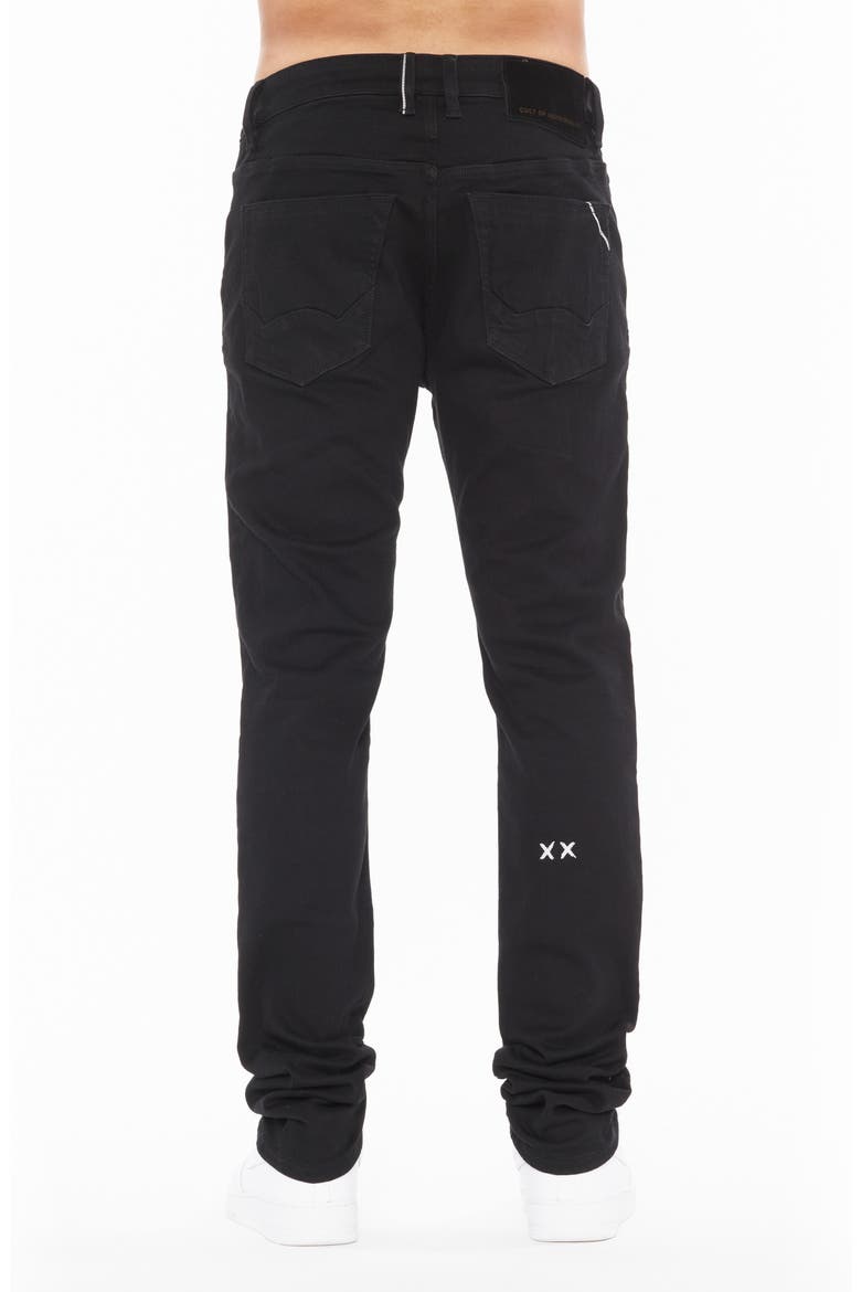 Rocker 36-Inch Long Slim Fit Jeans, Alternate, color, BLACK