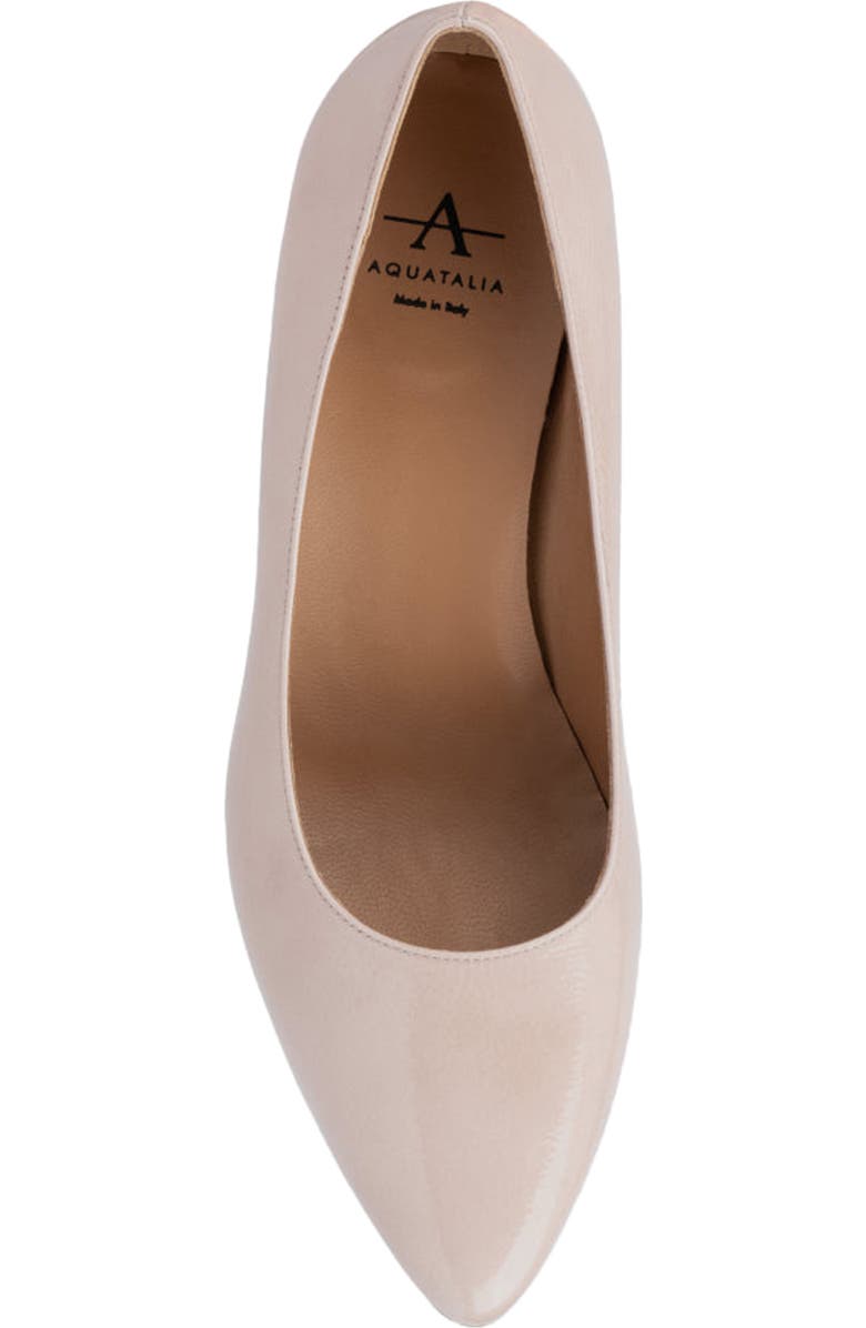 Aquatalia Peony Weatherproof Pump, Alternate, color, Beige