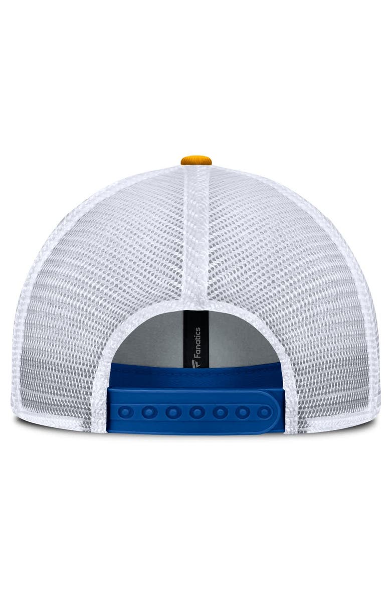 FANATICS Men's Fanatics Royal Buffalo Sabres Fundamental One-Time Trucker Adjustable Hat, Alternate, color, Royal