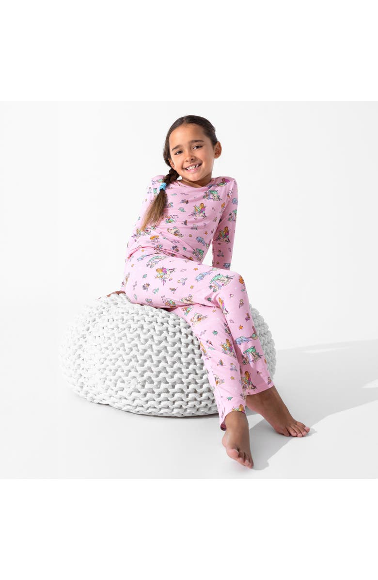 Bellabu Bear Kids' Mermaid Lagoon Set of 2 Piece Pajamas, Alternate, color, Mermaid Lagoon