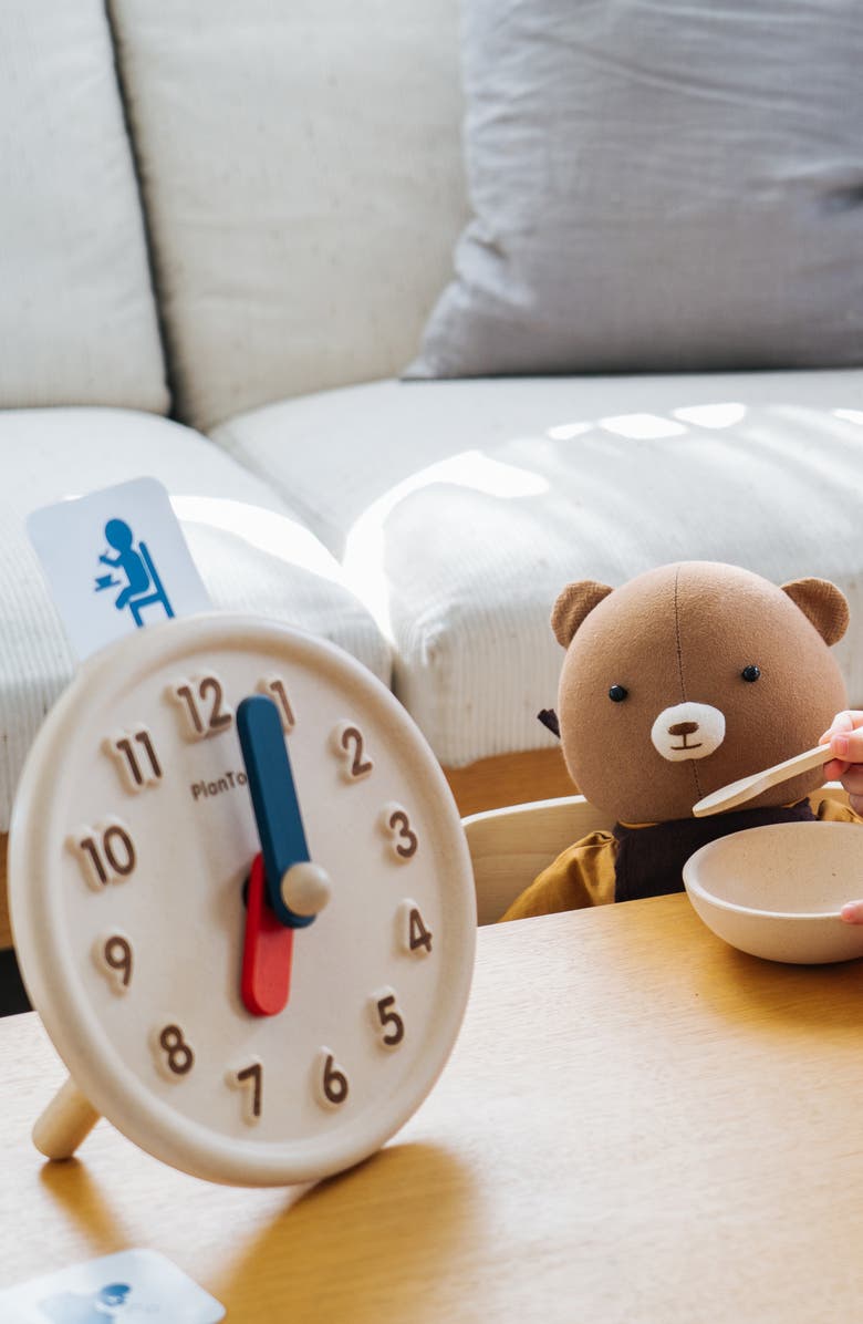 PlanToys<sup>®</sup> Activity Clock, Alternate, color, Assorted