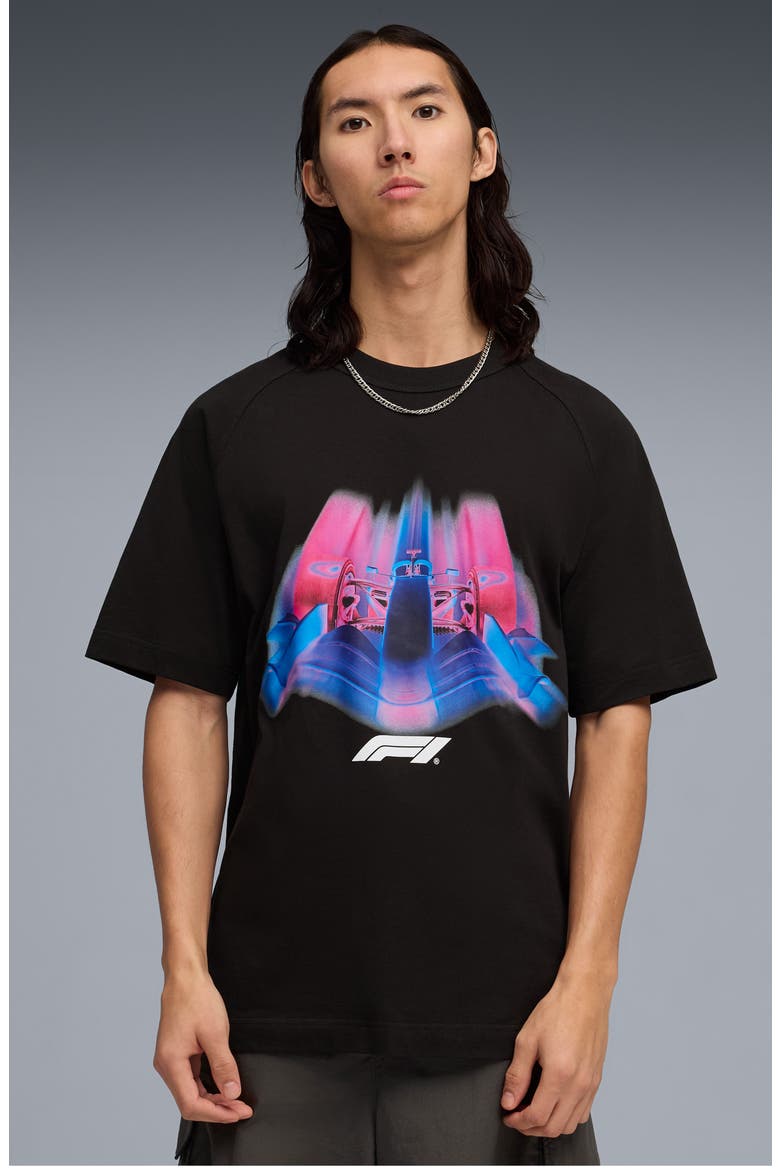 Formula 1® Car Graphic T-Shirt, Alternate, color, PUMA BLACK