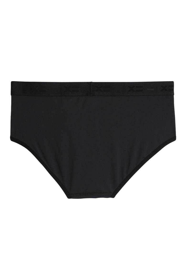 SmoothTuck Tucking Hipster, Alternate, color, BLACK