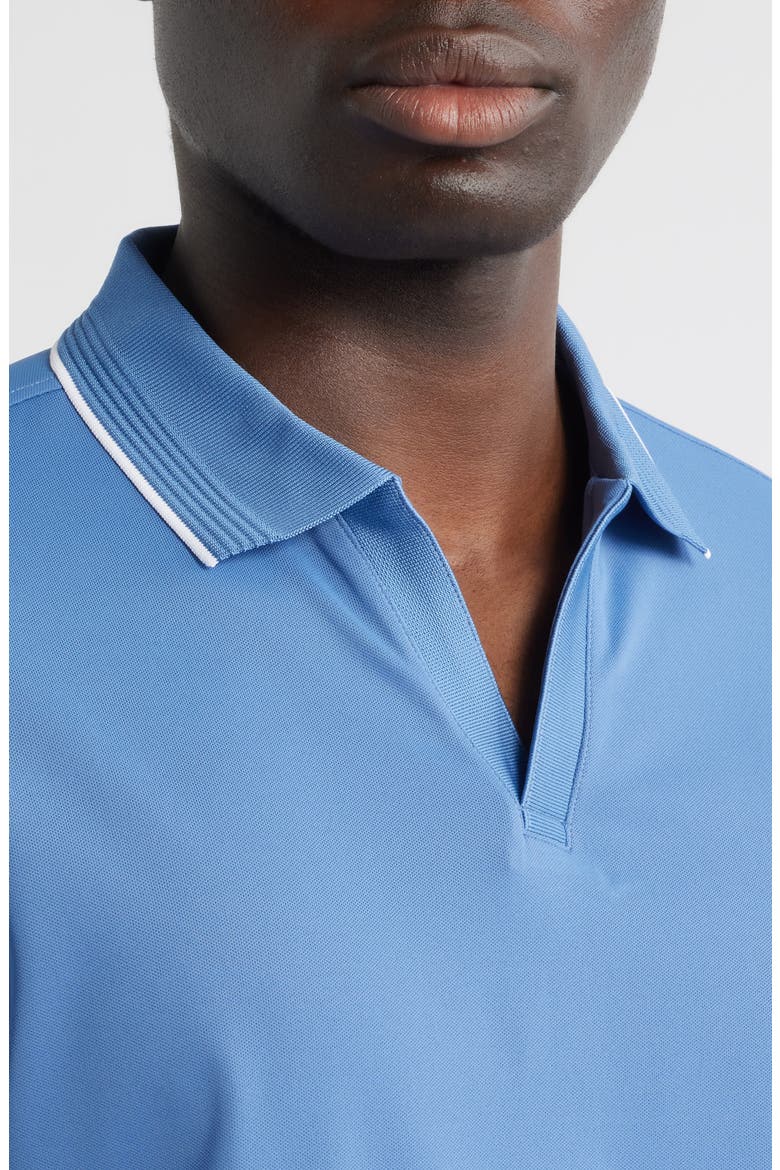 Crown Crafted Summertime Performance Mesh Polo, Alternate, color, STORM