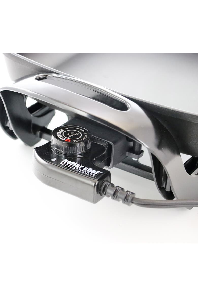 Better Chef 11.5" Non-Stick Electric Skillet, Alternate, color, Black