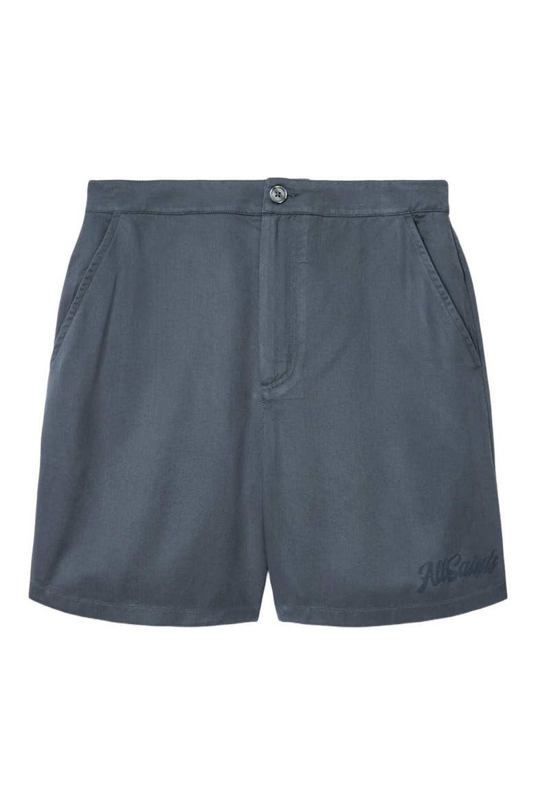 Circe Flat Front Shorts, Alternate, color, MOONSTONE BLUE