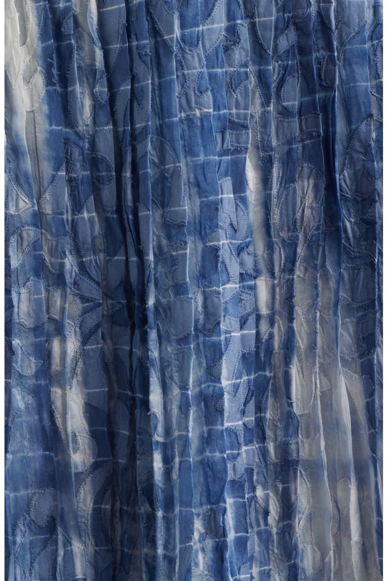 Andie Print Silk Maxi Skirt, Alternate, color, TIDE
