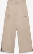 Nike Women's Nike Tan Auburn Tigers Neutral Stance Collection Phoenix Fleece Wide-Leg Sweatpants