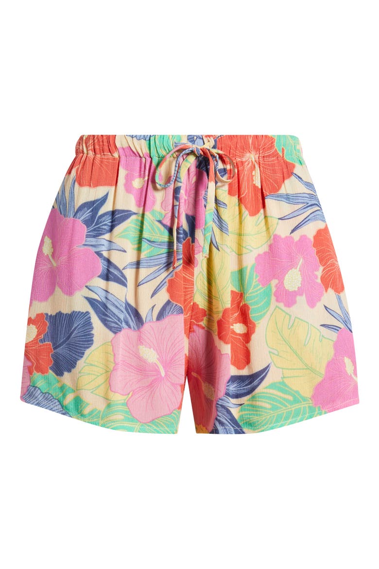 Tropical Party Pack Beach Shorts, Alternate, color, YELLOW MULTI