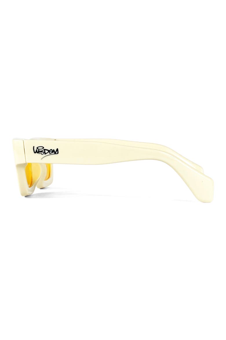 Frame 14 63mm Square Sunglasses, Alternate, color, BONE