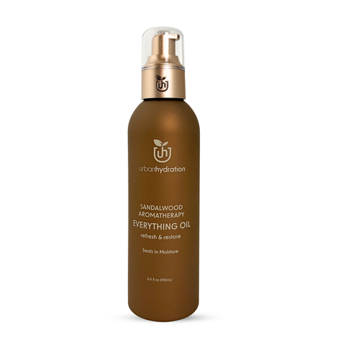 Drench and Indulge Sandalwood Aromatherapy Everything Hair Oil and Body Oil