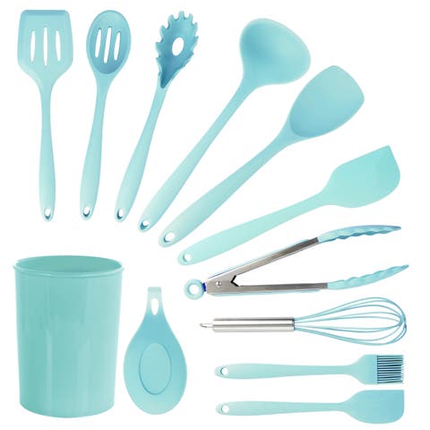 Silicone Cooking Utensils, Set of 12