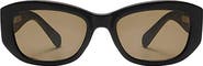 Fifth & Ninth Simone 55mm Polarized Geometric Sunglasses