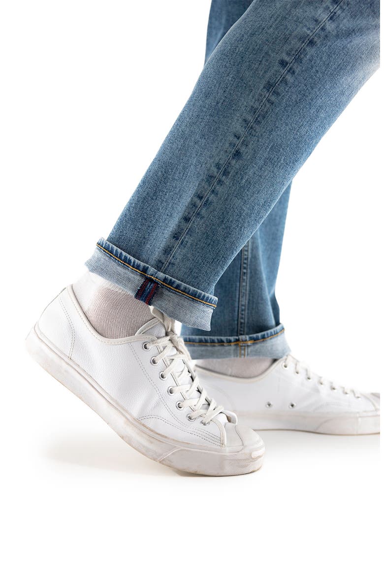 Relaxed Straight Leg Jeans, Alternate, color, BAYBORO