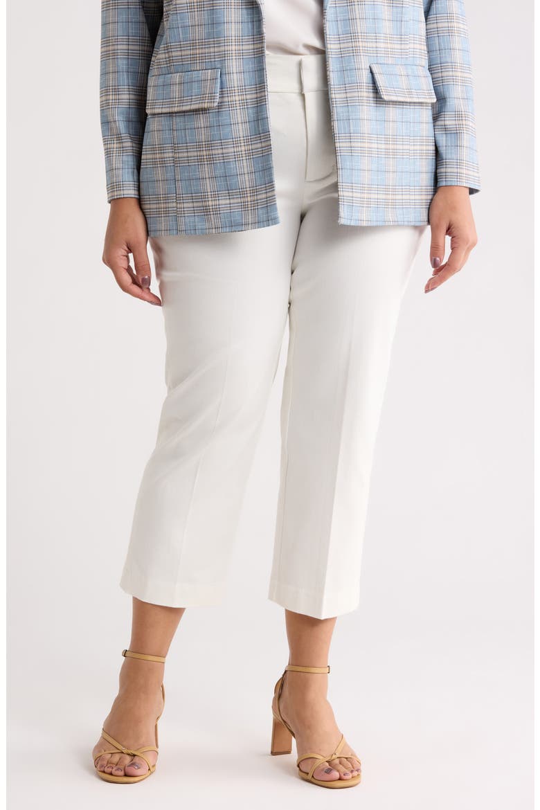 Welt Pocket Crop Pants, Main, color, WHIPPED CREAM
