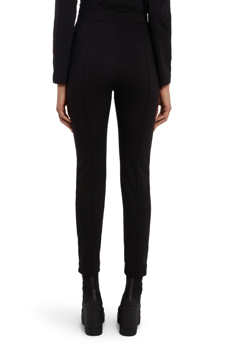 Skinny Ankle Trousers, Alternate, color, BLACK