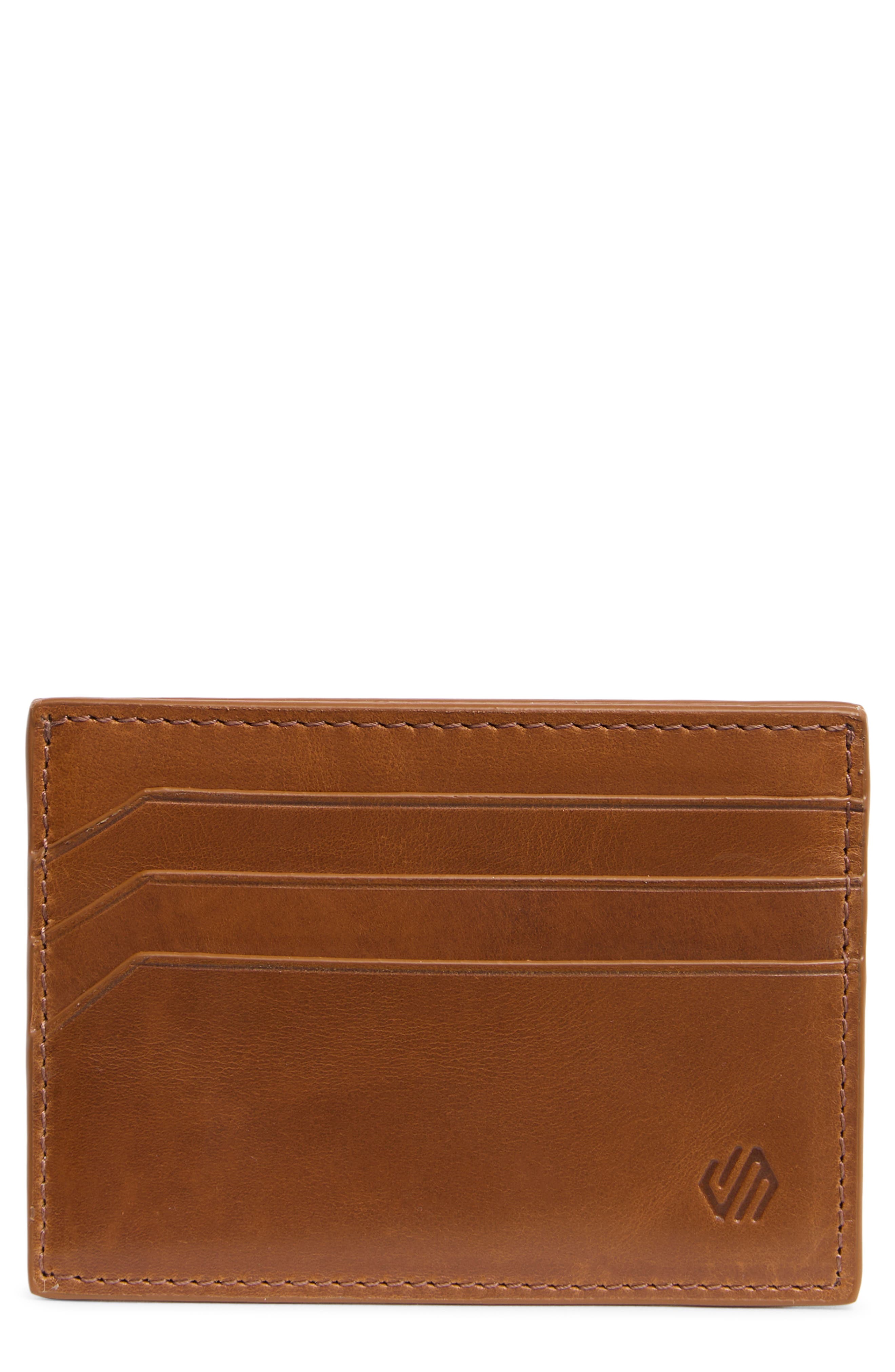Johnston & Murphy Hunter Weekend Leather Card Case