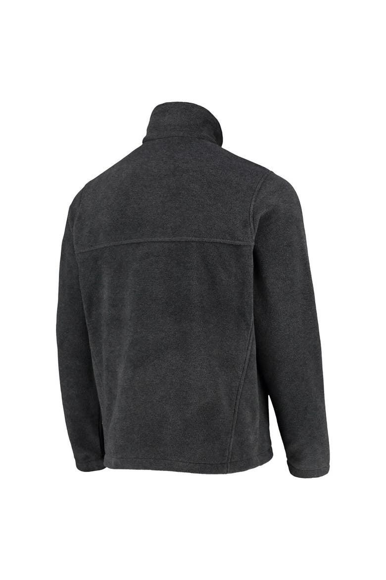 Men's Columbia Charcoal Milwaukee Brewers Full-Zip Flanker Jacket, Alternate, color, Charcoal