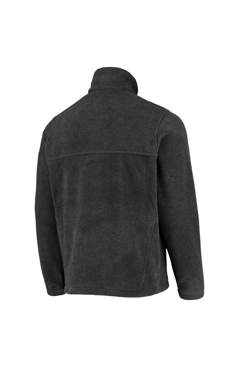 Columbia Men's Columbia Charcoal Milwaukee Brewers Full-Zip Flanker Jacket, Alternate, color,