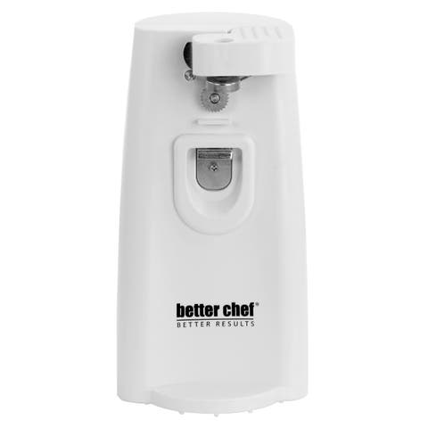 Electric Can Opener w/ Knife Sharpener + Bottle Opener