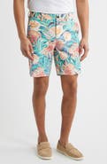 Tommy Bahama Chip Shot Positano Palms Stretch Ripstop Shorts