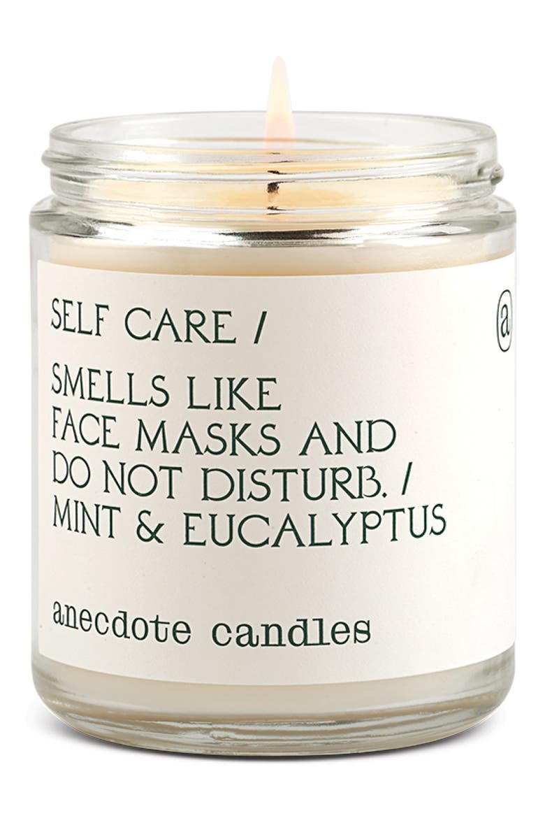 Self Care Candle, Alternate, color, CREAM