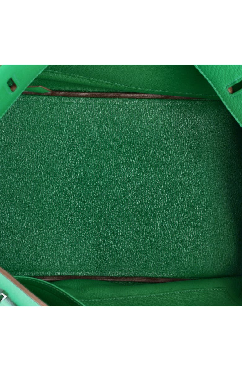 Pre-Owned Hermes Birkin Handbag Green Clemence with Palladium Hardware 35, Alternate, color, Menthe