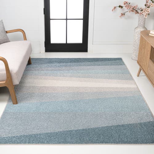 Jonathan Y Prism Geometric Striped Area Rug In Multi