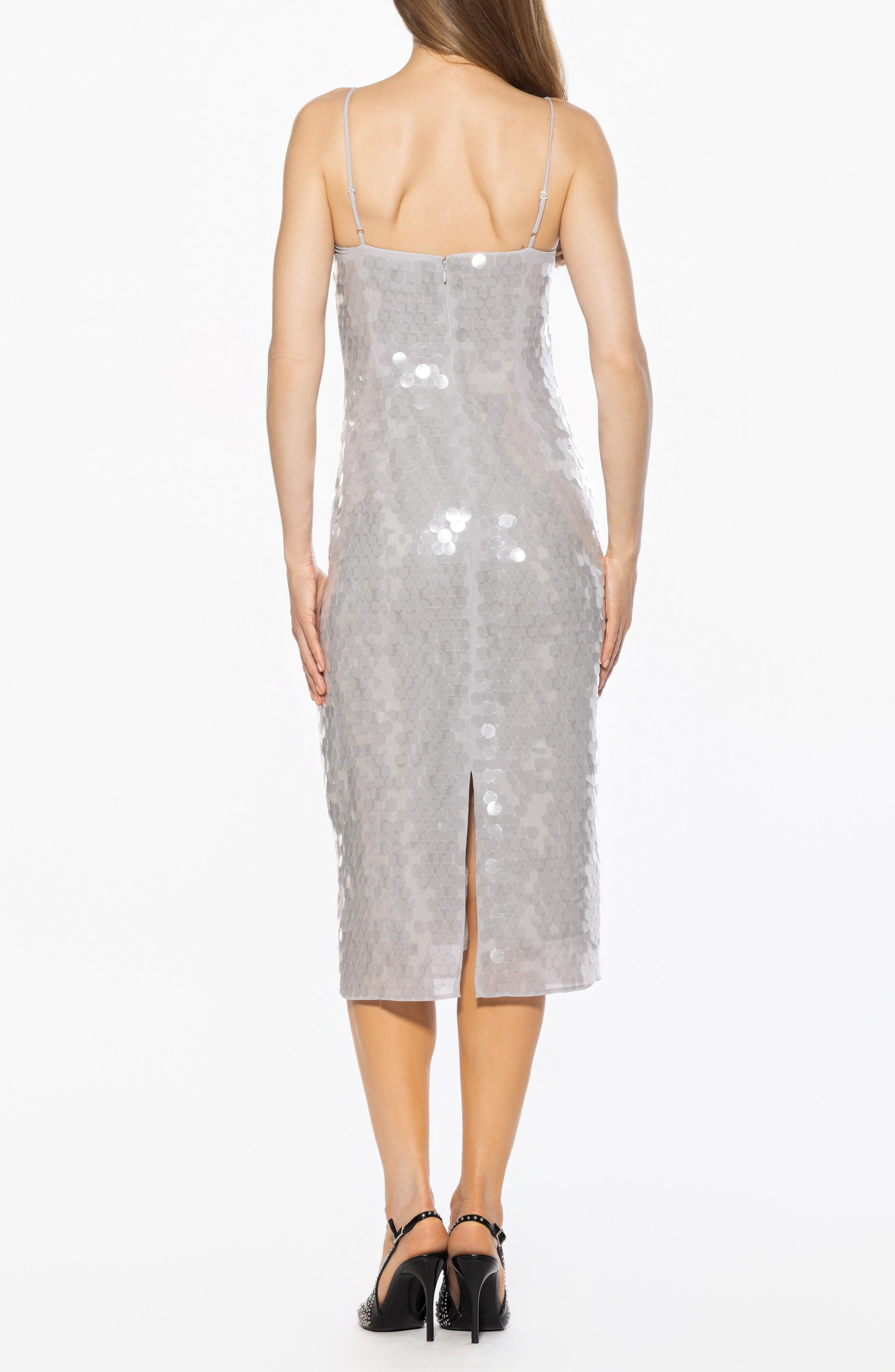 Reese Sequin Sleeveless Dress - image 4