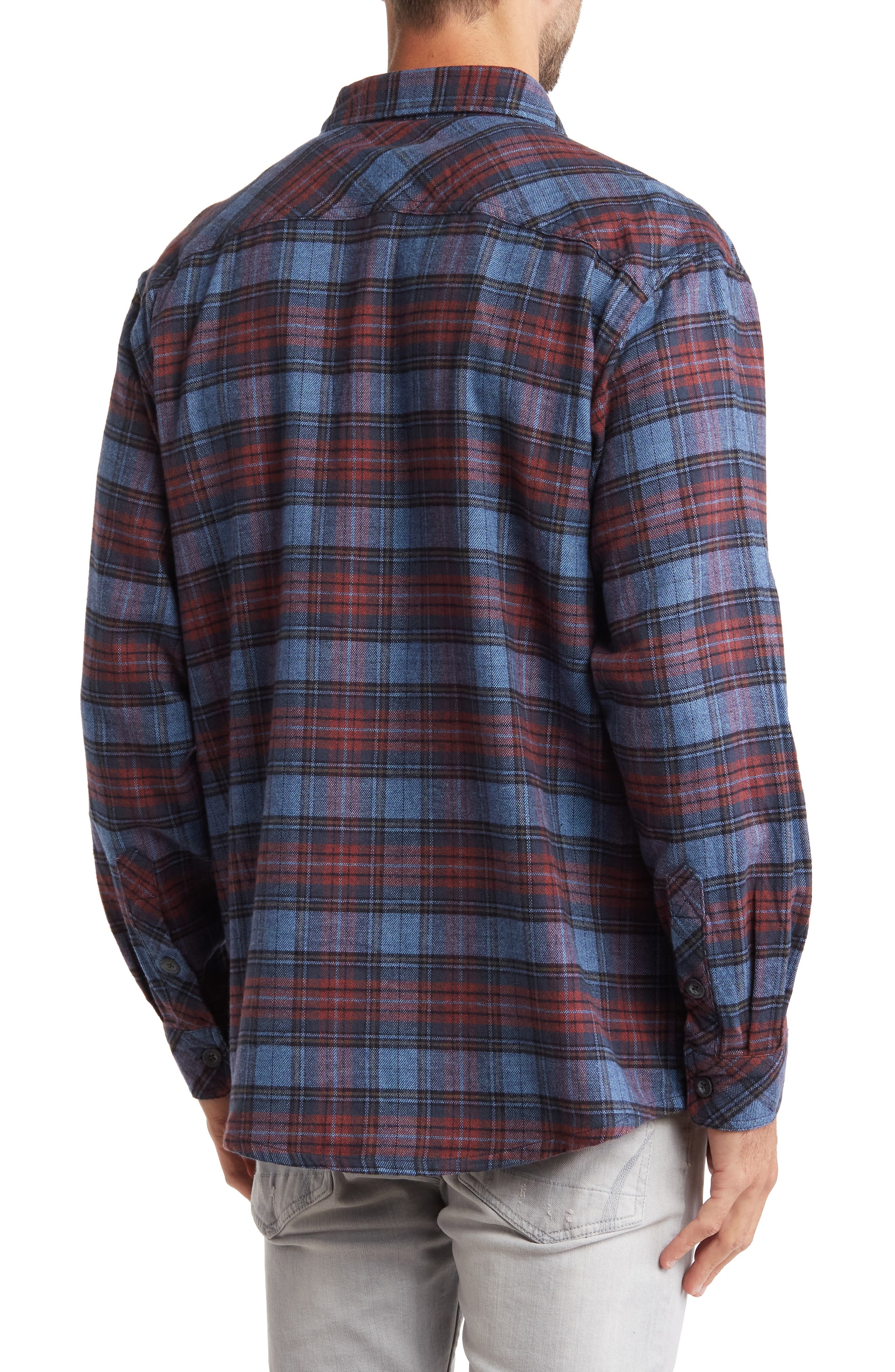 Kendrict Long Sleeve Flannel Shirt Jacket - image 2