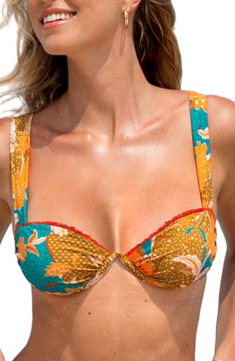 Floral Bikini Top