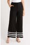 Embroidered Wide Leg Pants