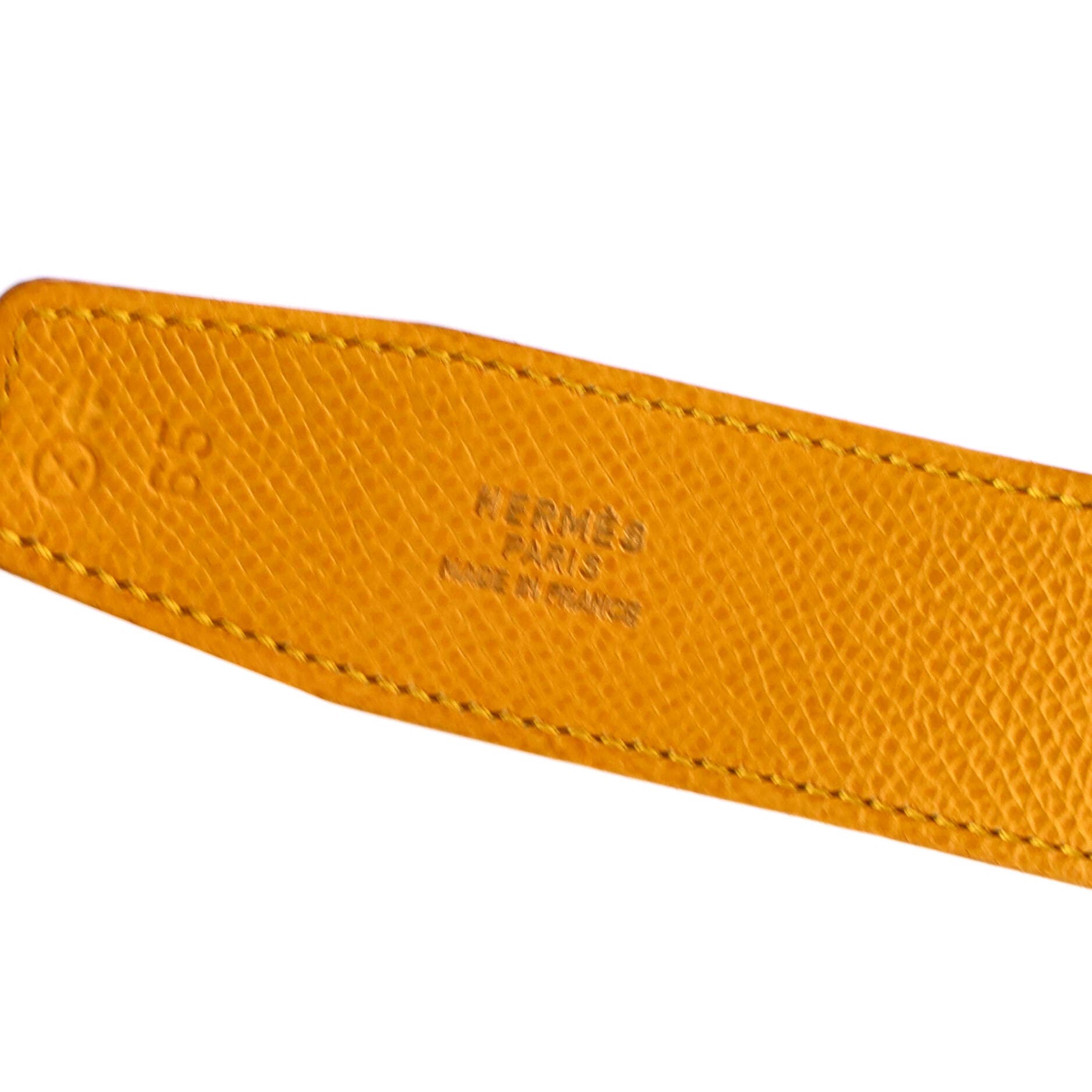 Pre-Owned Hermes Constance Reversible Belt Leather Medium, Alternate, color, Blue