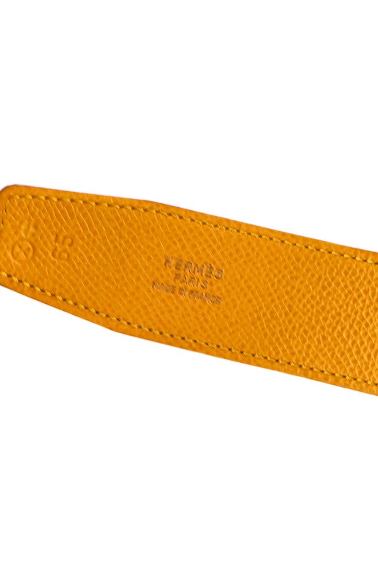 Pre-Owned Hermes Constance Reversible Belt Leather Medium, Alternate, color, Blue