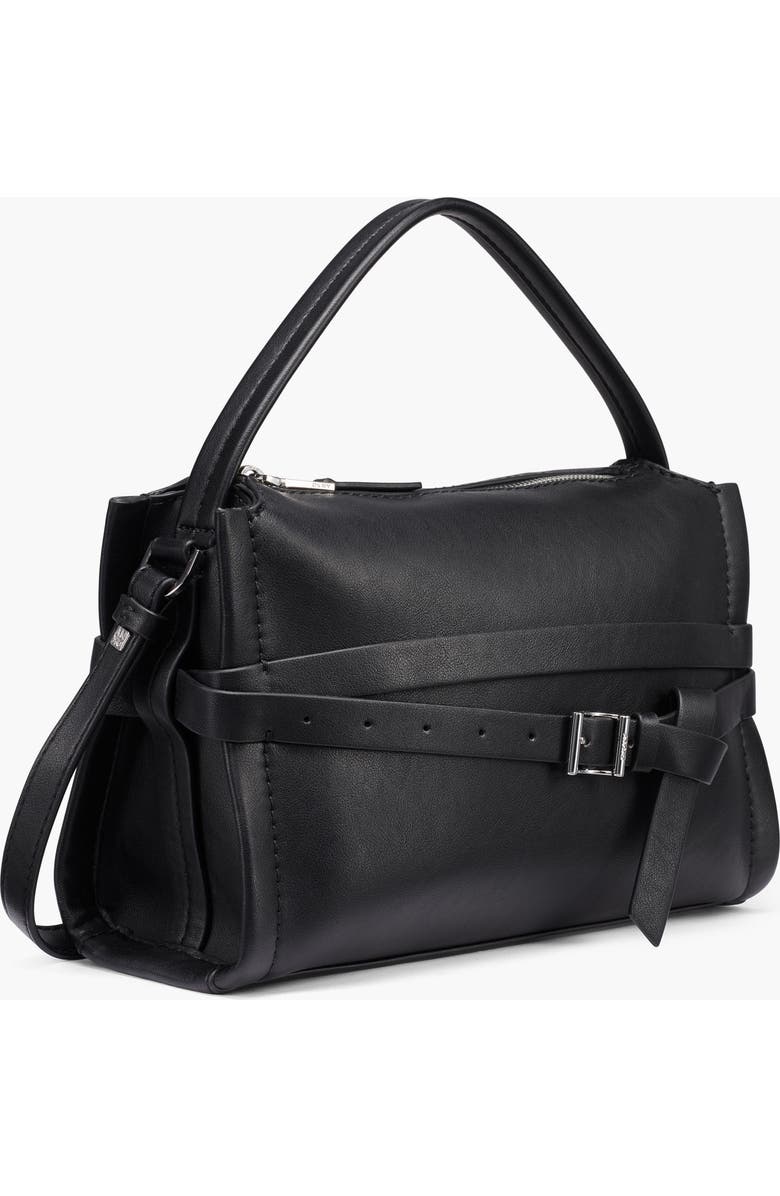 DKNY Bridie Medium Crossbody, Alternate, color, Black/Silver