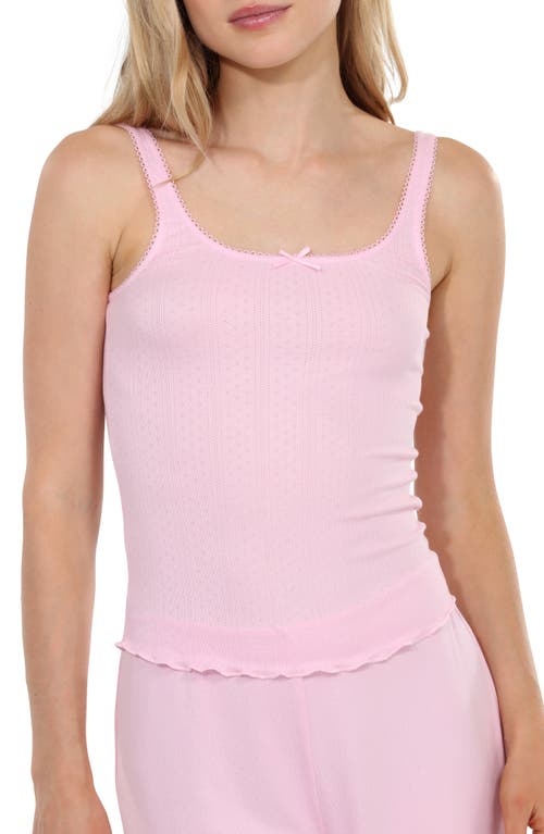 Honeydew Blissful Pointelle Pajamas In Tulle