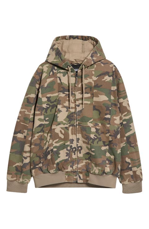 Eli Workwear Canvas Hooded Jacket