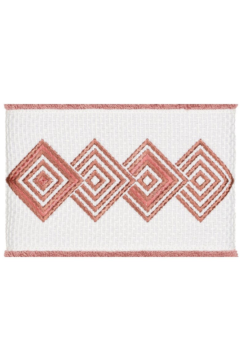 Noah Embellished Hand Towel - Tea Rose, Alternate, color, TEA ROSE