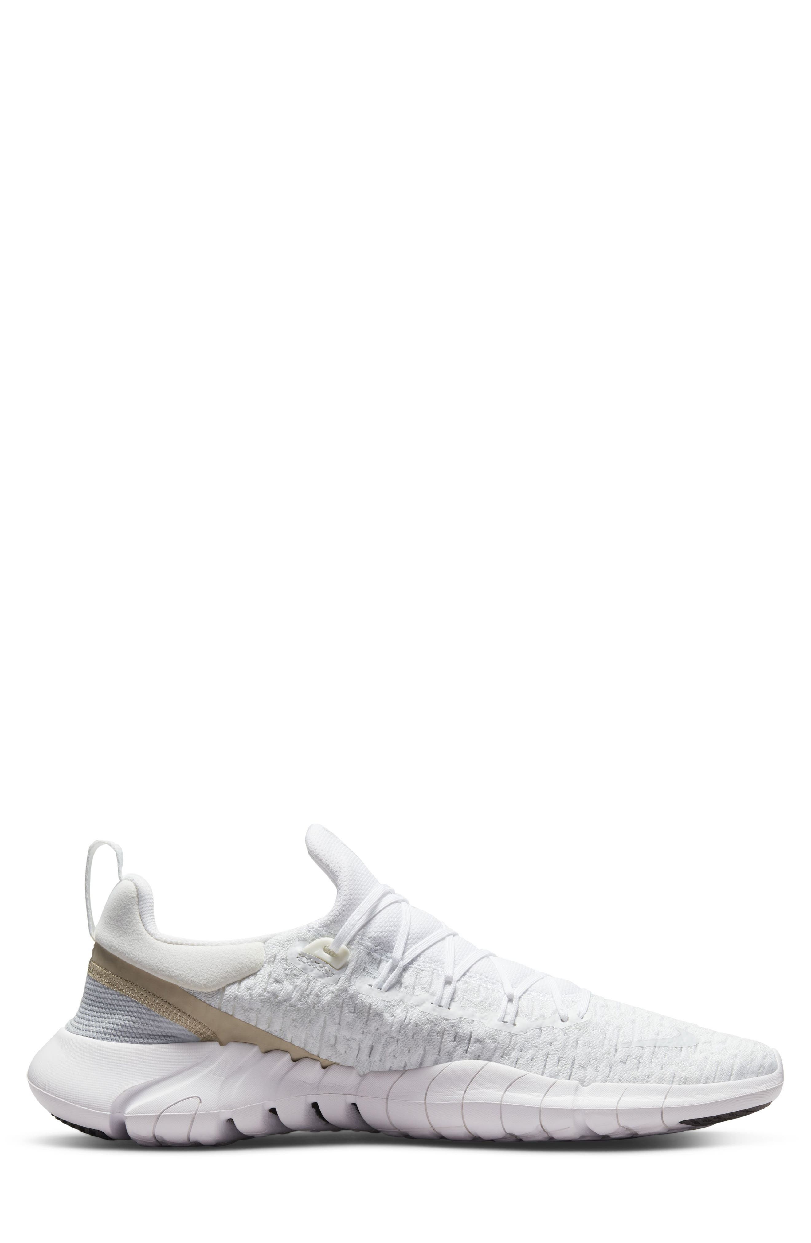 Nike Free Run 5.0 Running Shoe, Alternate, color, White/ Siren Red/ Off White