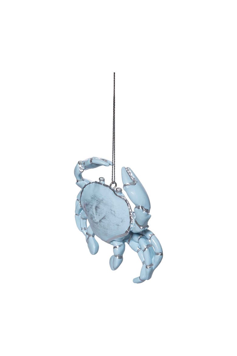 Blue Crab Tree Ornament, Alternate, color, Blue