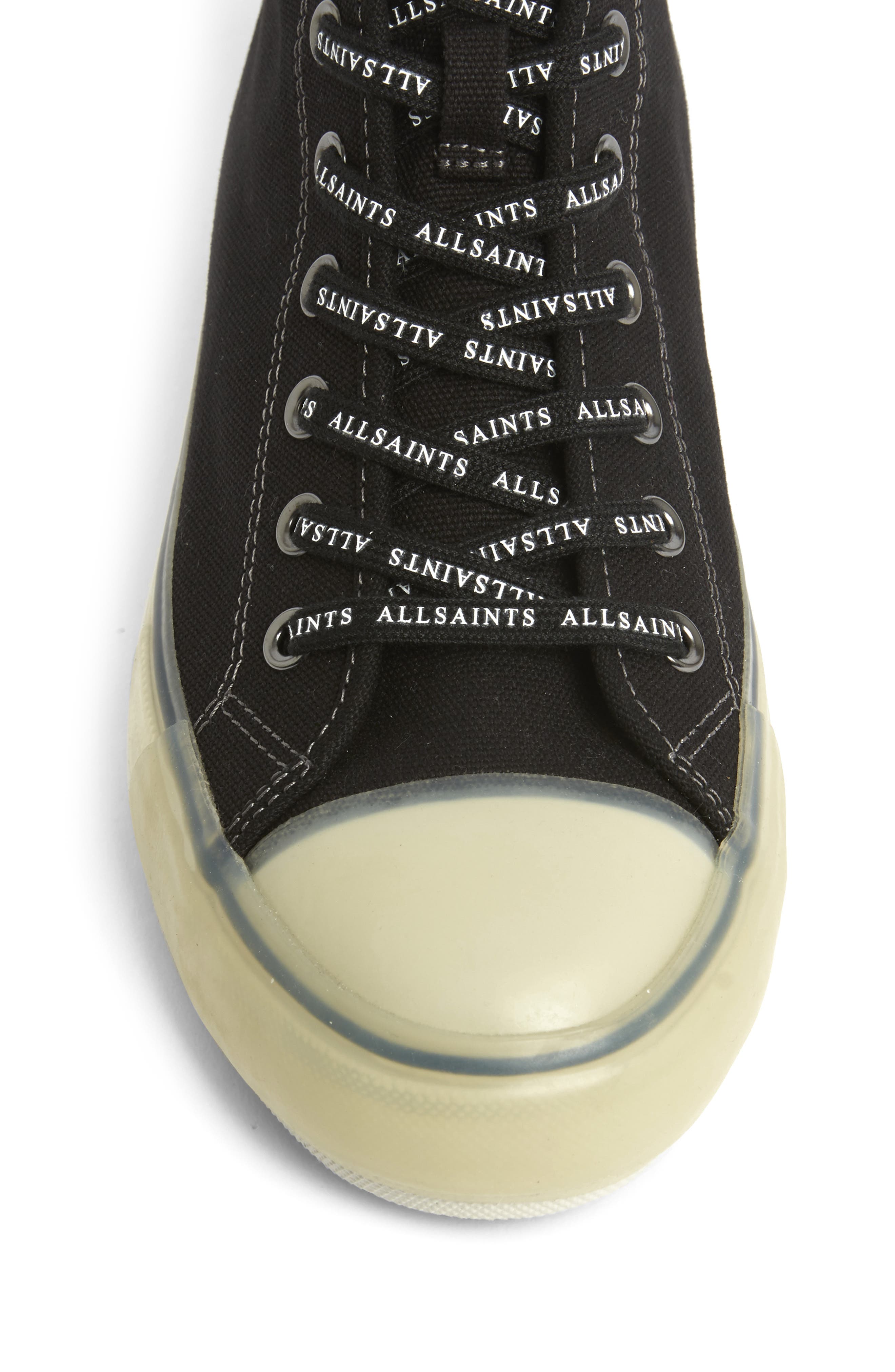 AllSaints Jaxon High Top Canvas Sneaker, Alternate, color, 