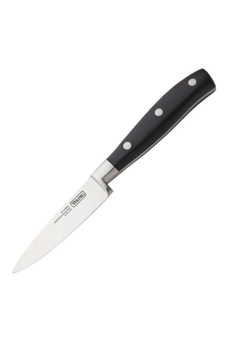 German Steel 3.5" Paring Knife, Main, color, STEEL