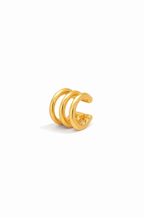 Claw Earring In Gold