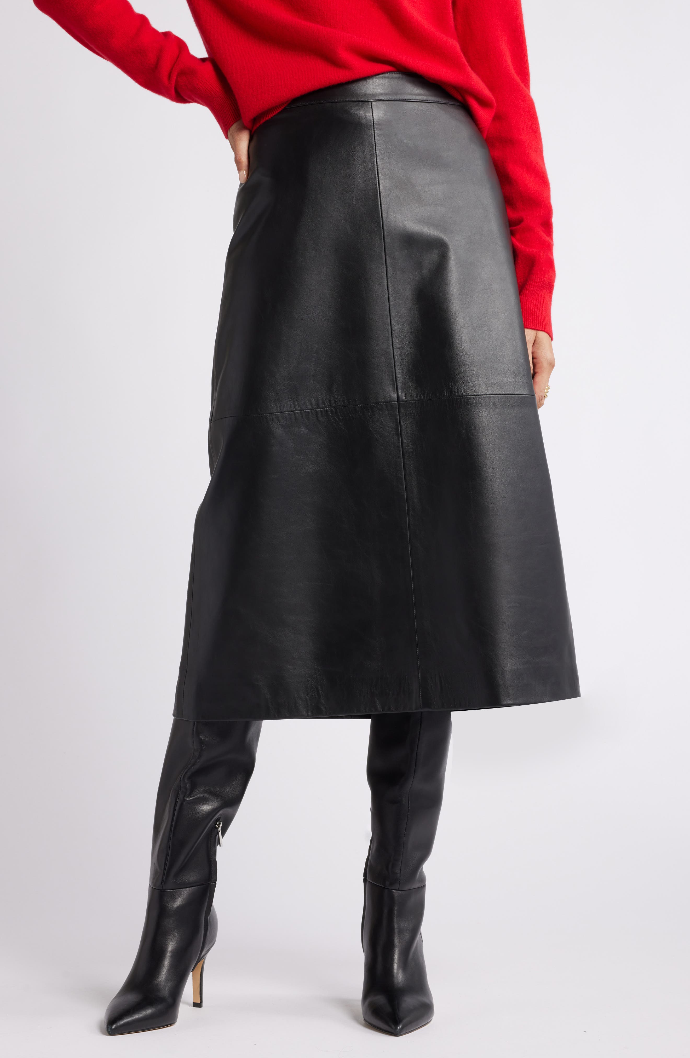 leather skirt nordstrom