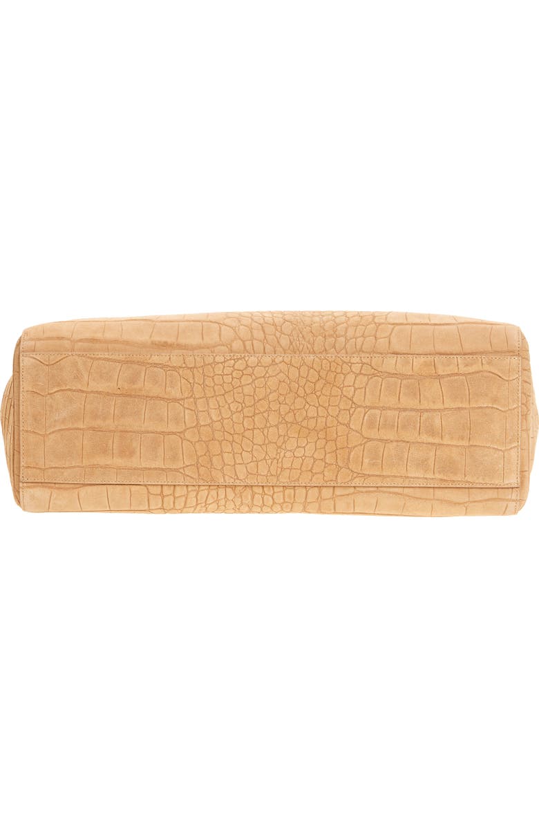 Reformation Sofia Tote, Alternate, color, Sienna Embossed Suede