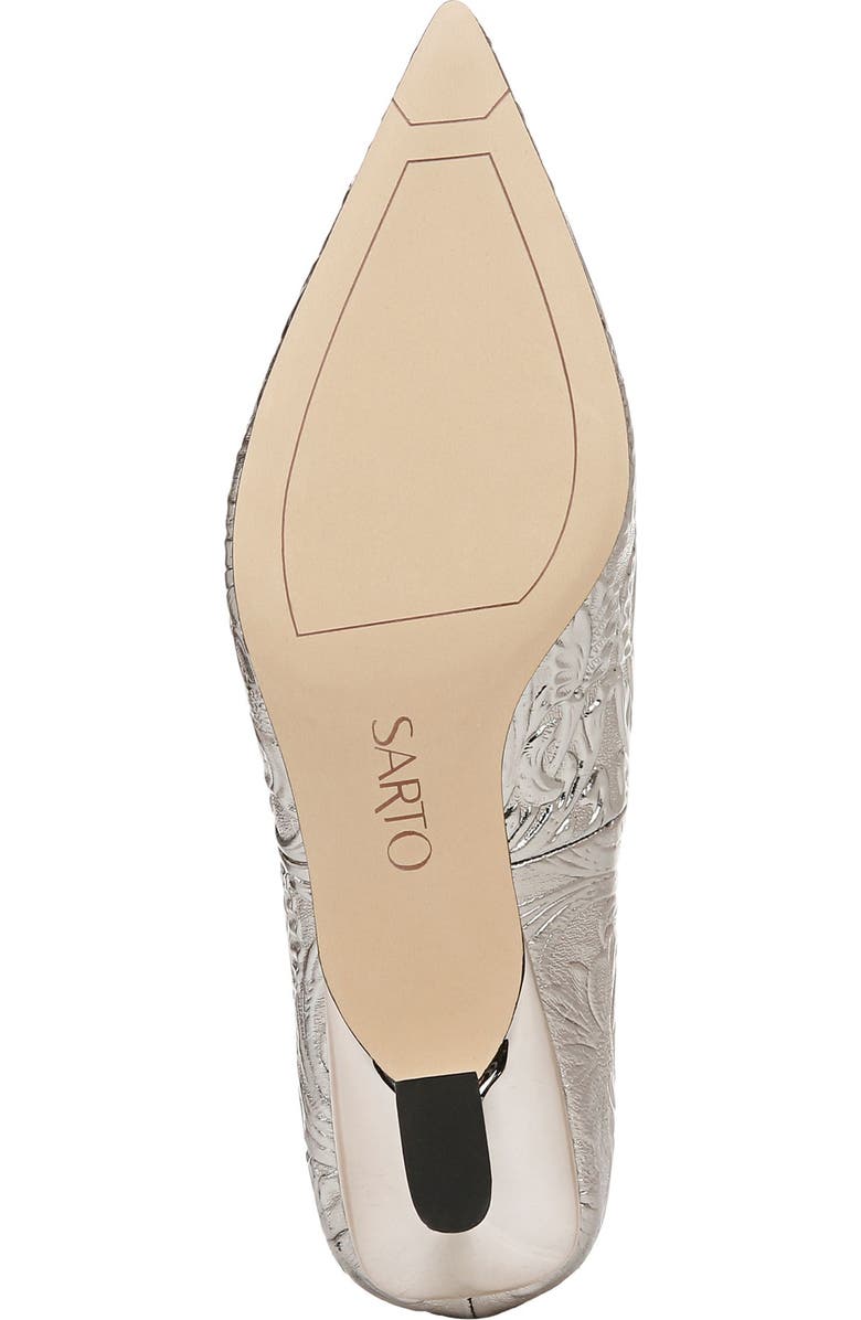 SARTO by Franco Sarto Diva Pointed Toe Kitten Heel Pump, Alternate, color,