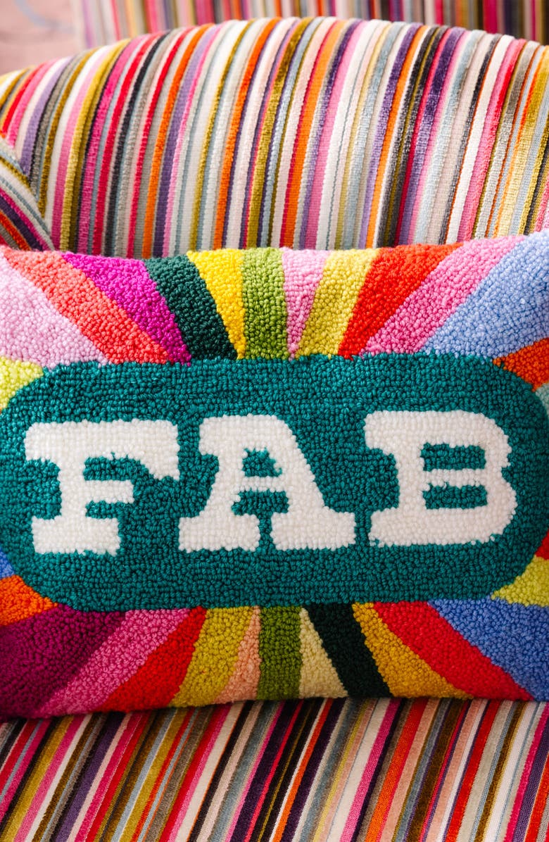 Furbish Fab Pillow, Alternate, color, Fab